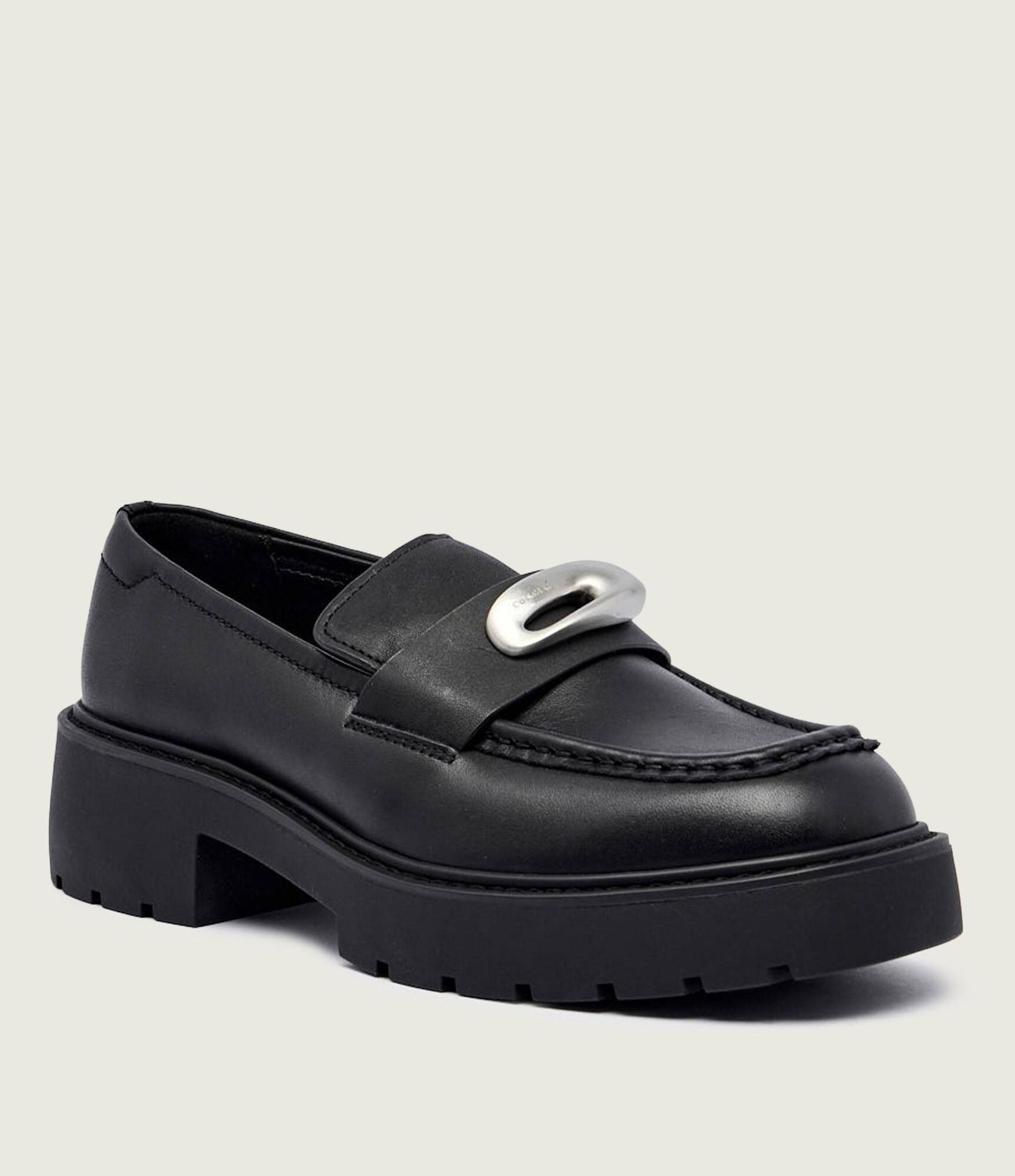 Calvin Klein Skórzane loafersy