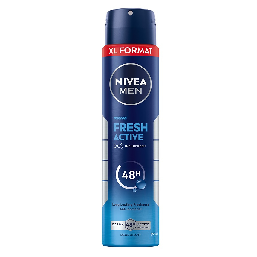 Nivea Men Fresh Active dezodorant w sprayu 250ml