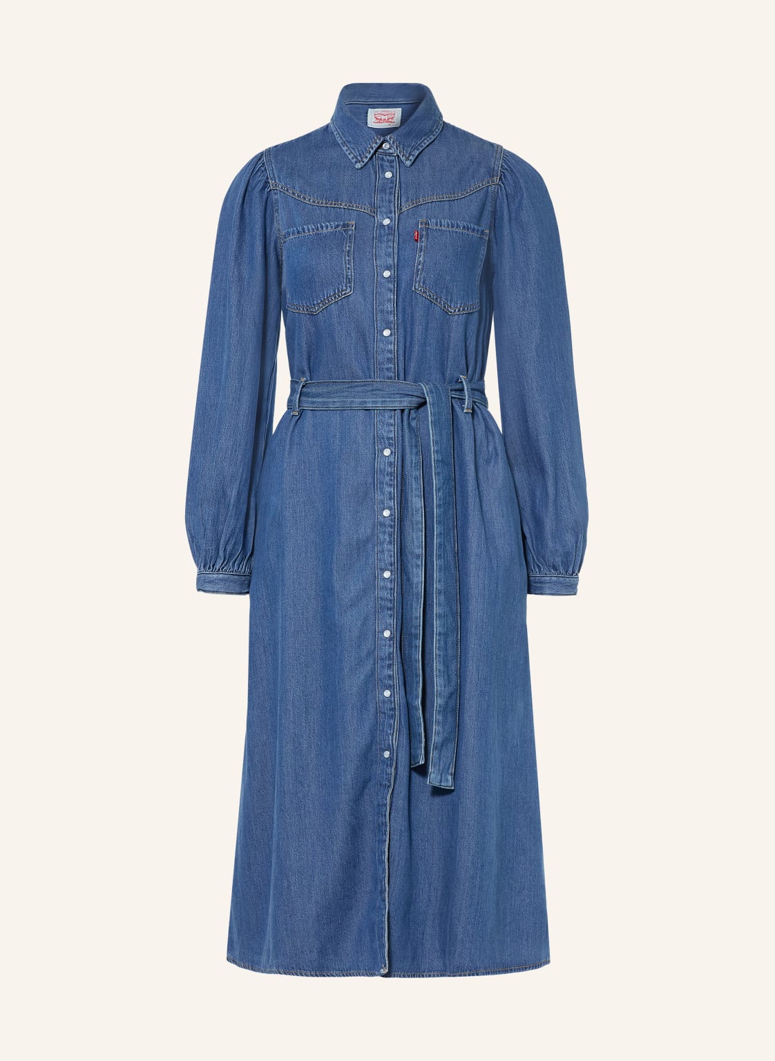 Levi's® Sukienka Dżinsowa blau