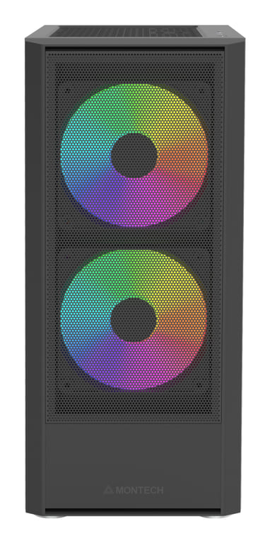 Montech X X2 Plus Midi Tower Czarny X2 PLUS (B)