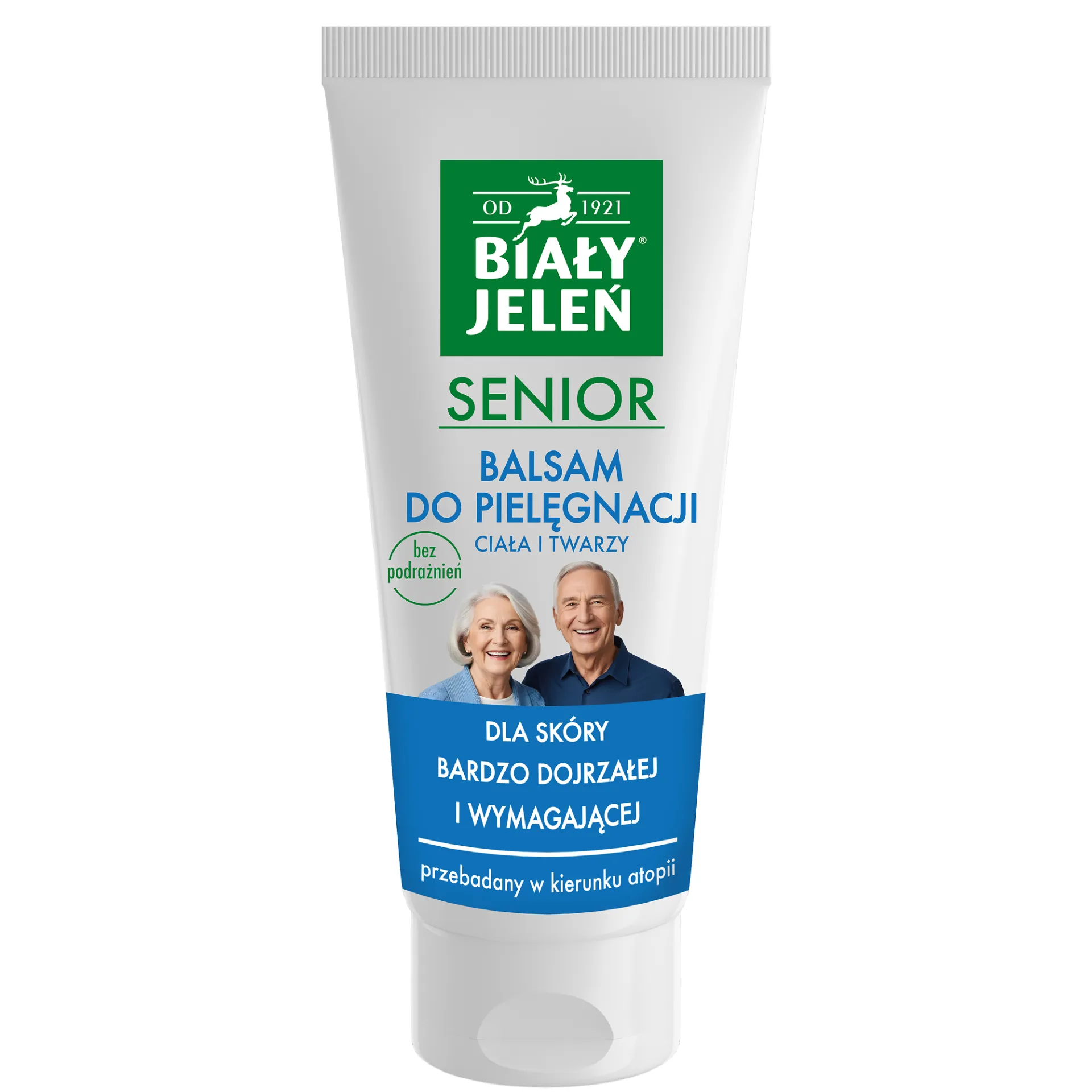 Biały Jeleń, balsam do pielęgnacji ciała i twarzy Senior, 200 ml