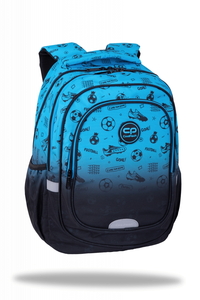 Coolpack, Plecak szkolny Fast - Game Over Gradient Blue (F163008)