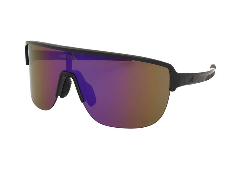 Okulary przeciwsłoneczne Alpina Ram 2.0 Q-Lite Black Gloss/Purple Mirror