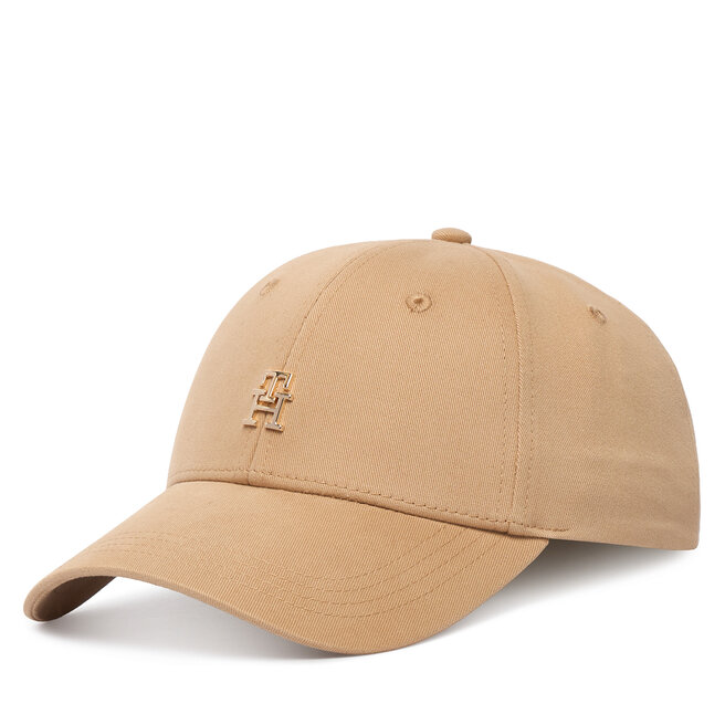 Czapka z daszkiem Tommy Hilfiger Elevated Chic AW0AW17631 Beżowy