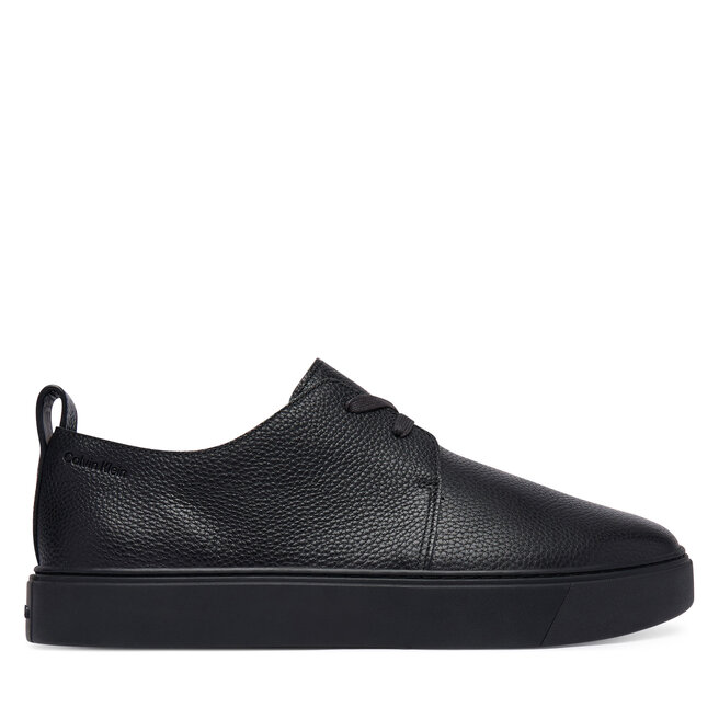 Półbuty Calvin Klein Hybrid Clean Derby Tum Lth HM0HM02185 Czarny