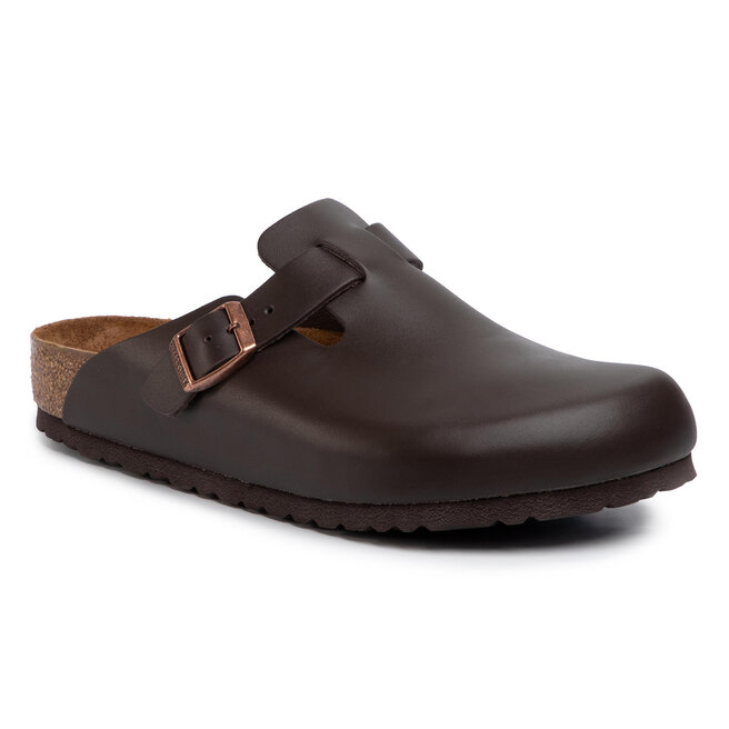 Klapki Birkenstock Boston 60101 Brązowy