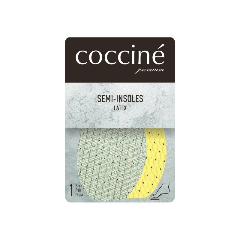Półwkładki do butów lateks perforowany Coccine Semi-Insoles Latex rozmiar 40-41