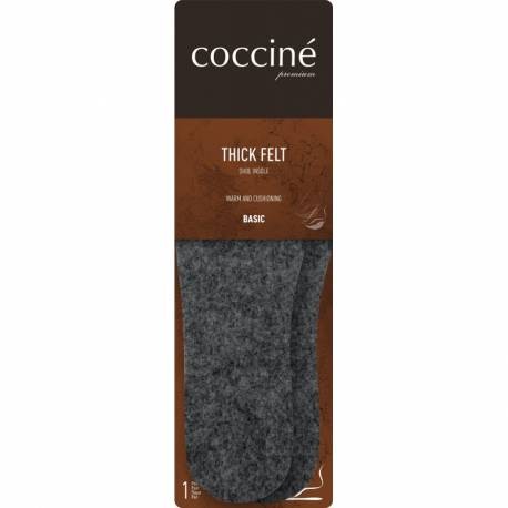 Wkładki do butów ocieplające gruby filc Coccine Thick Felt rozmiar 40