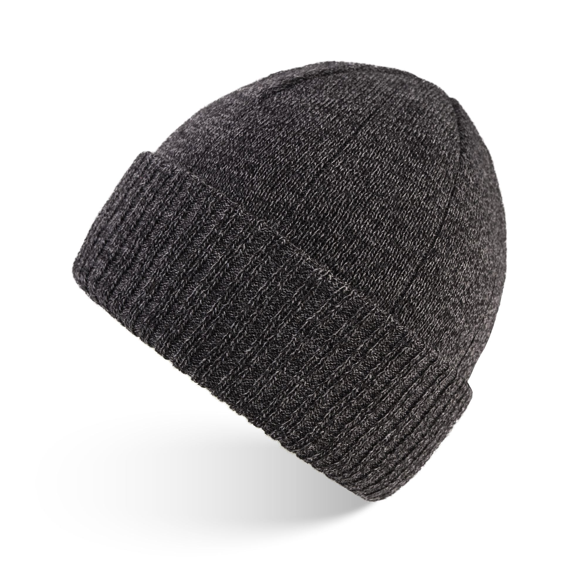 Czapka męska typu beanie szara zimowa Paolo Peruzzi BR-03-GR
