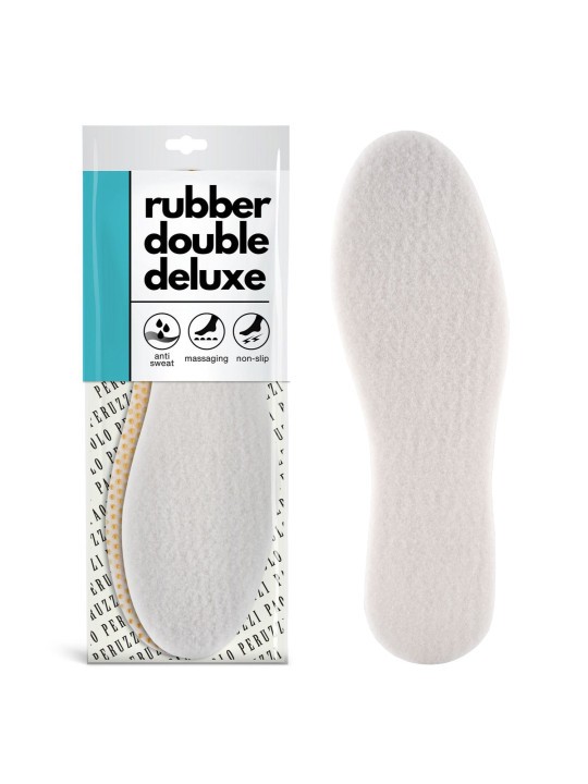 R. 37- Wkładki do butów podgumowane Bubber Double Deluxe Paolo Peruzzi 02W37