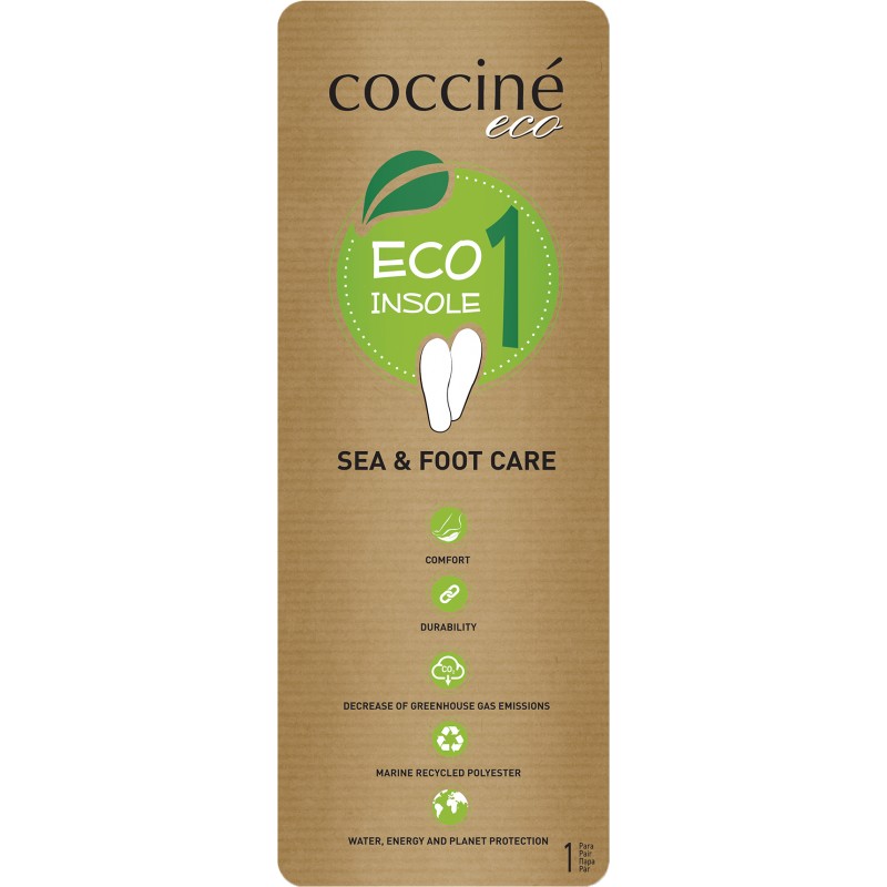 Wkładki do butów ekologiczne SEA & FOOT Coccine rozm 41-42
