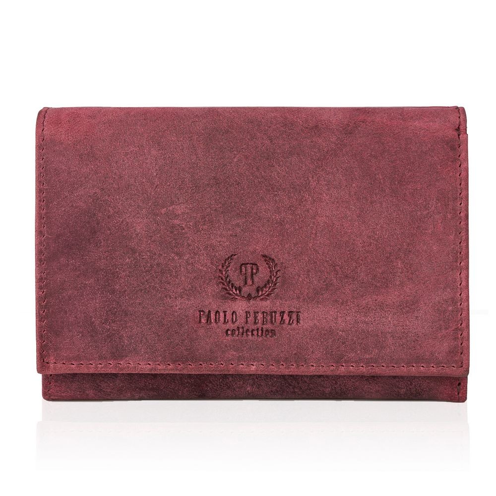 Portfel damski skóra naturalna vintage RFID Paolo Peruzzi T-33-CHR