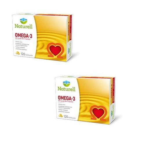 Zestaw Naturell Omega-3, 2 x 120 kapsułek