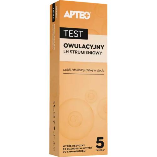 APTEO Test owulacyjny LH strumieniowy, 5szt.
