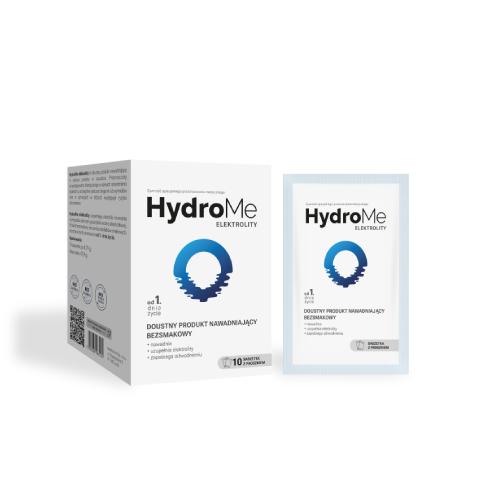 HydroMe Elektrolity doustny produkt nawadniający bezsmakowy, 10sasz.