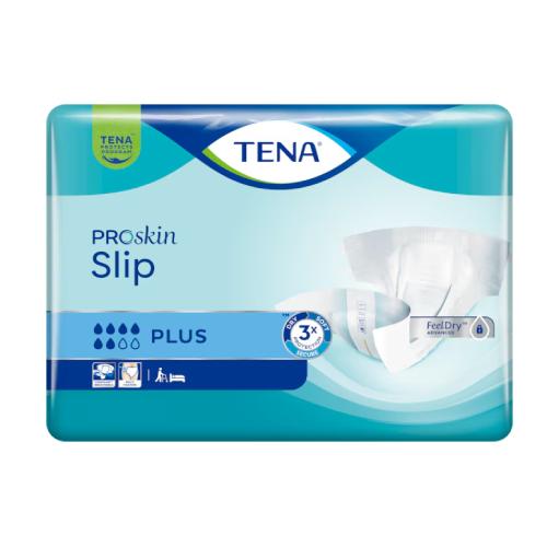 TENA SLIP ProSkin Plus Pieluchomajtki XS, 30szt.