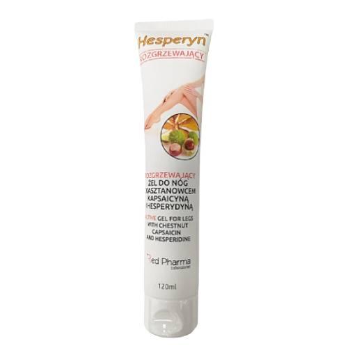 RED PHARMA Hesperyn Rozgrzewający żel do nóg, 120ml