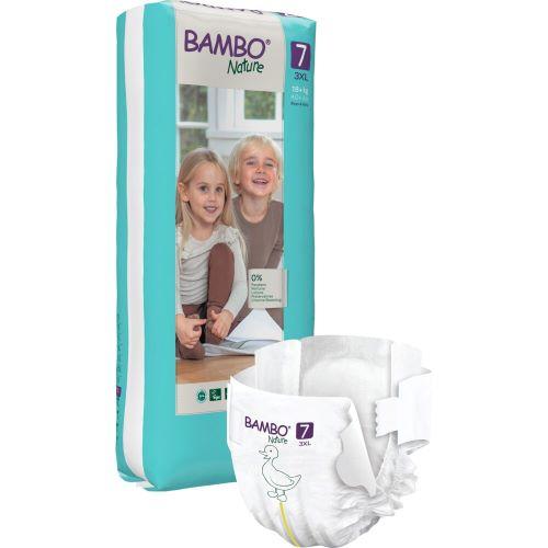 Bambo Nature 7 (3XL 18+kg) Pieluszki, 40 szt.