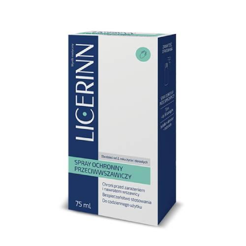 Licerinn Spray ochronny przeciwwszawiczy, 75 ml
