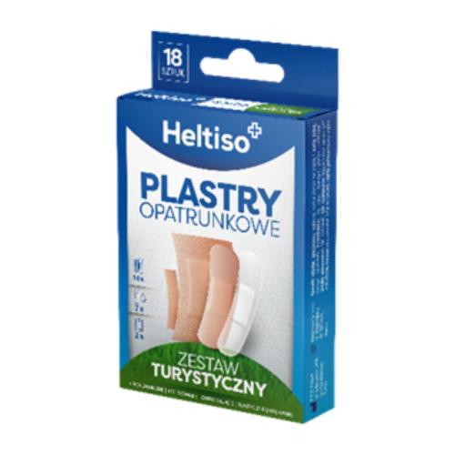 Heltiso Plastry opatrunkowe Zestaw turystyczny, 18 szt.