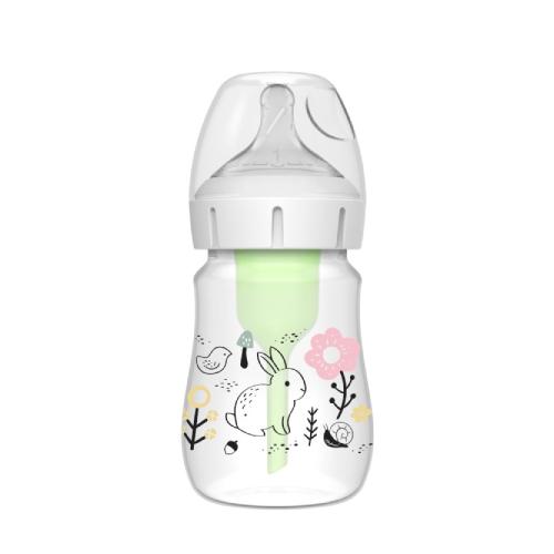 Dr Brown's Butelka antykolkowa Options+ szeroka szyjka, dla noworodków Las 150ml