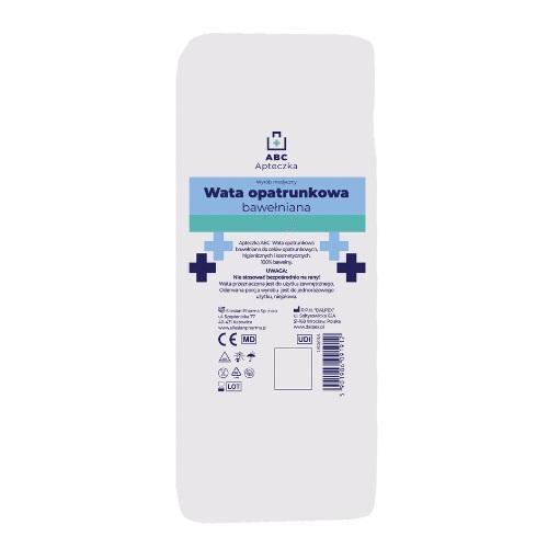 Apteczka ABC Wata opatrunkowa bawełniana, 50 g