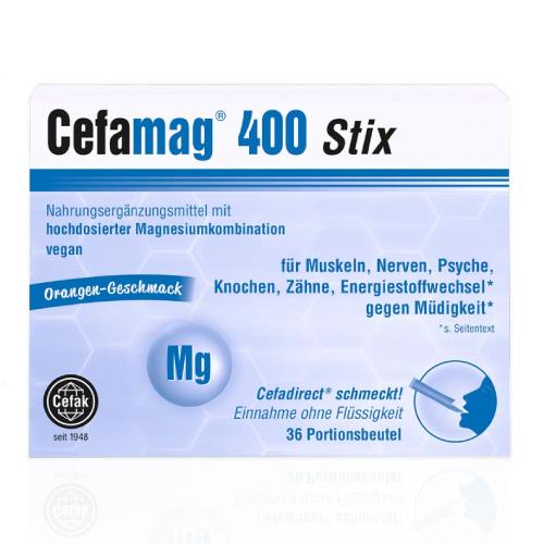 Cefamag 400 Stix Magnez, 36 sasz.