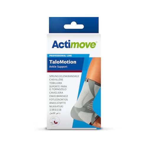 Actimove Professional Line Stabilizator stawu skokowego z kompresją L lewy biały