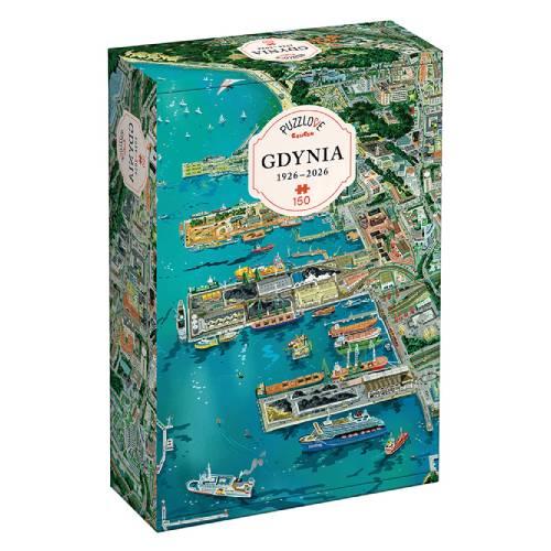 Czuczu Puzzlove Gdynia Puzzle dla dzieci 7+, 150 elementów - >>> Wysyłka już od 3,99 zł! 