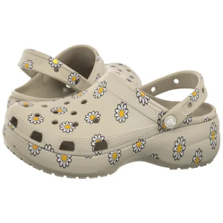 Klapki Classic Platform Floral Clog Meteor 212668-1WY (CR439-a) Crocs