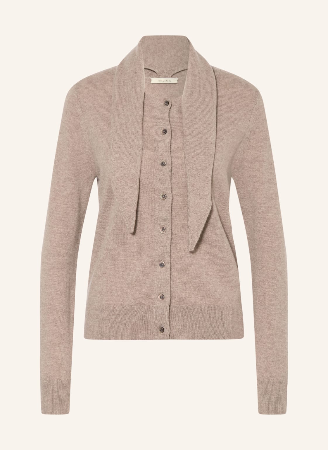 Lilienfels Kardigan Z Kaszmiru beige