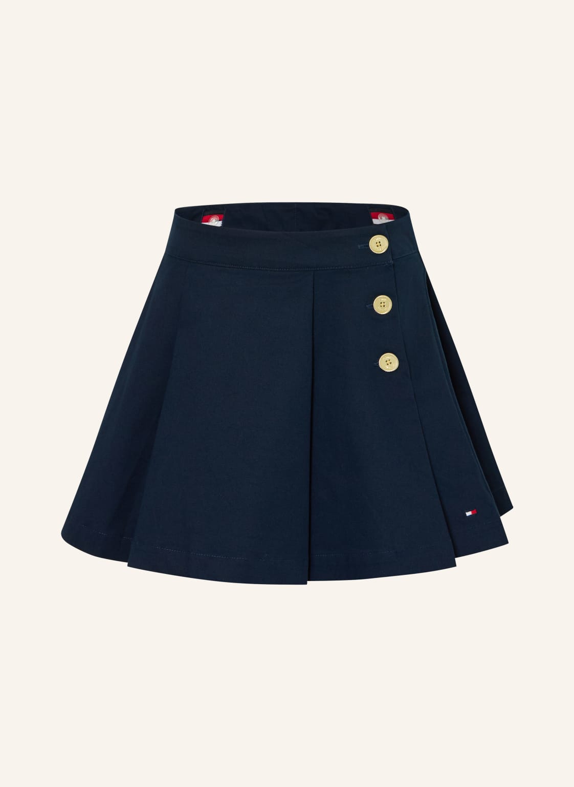 Tommy Hilfiger Spódnica Plisowana blau