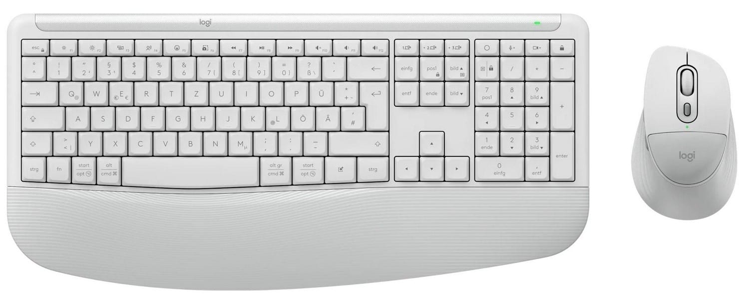 Logitech Signature Comfort Plus MK880 Biały 920-014033