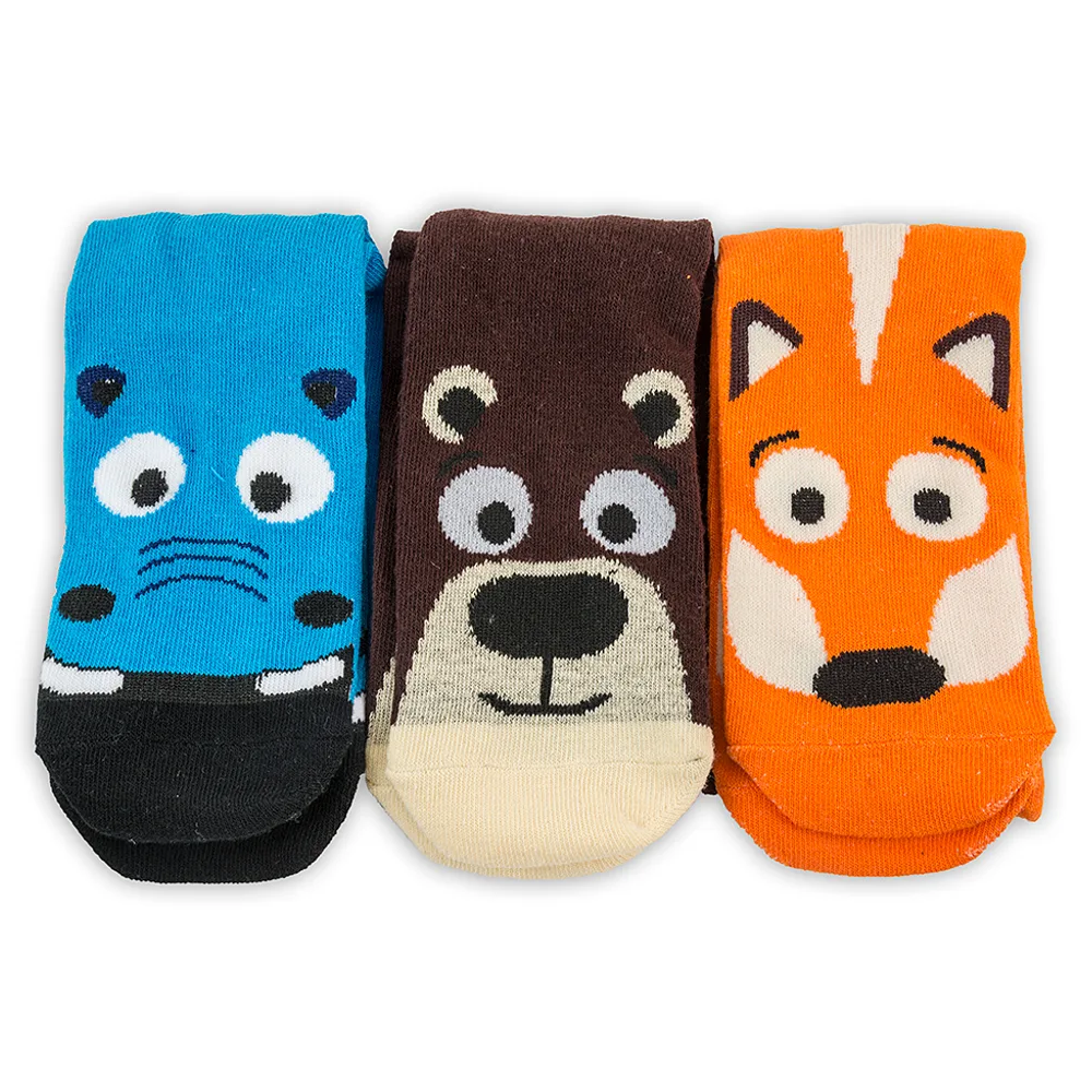 Skarpety dziecięce Pidilidi Funny PD0139-02 3pack Rozmiar skarpet: 35-37 / Kolor: mix1