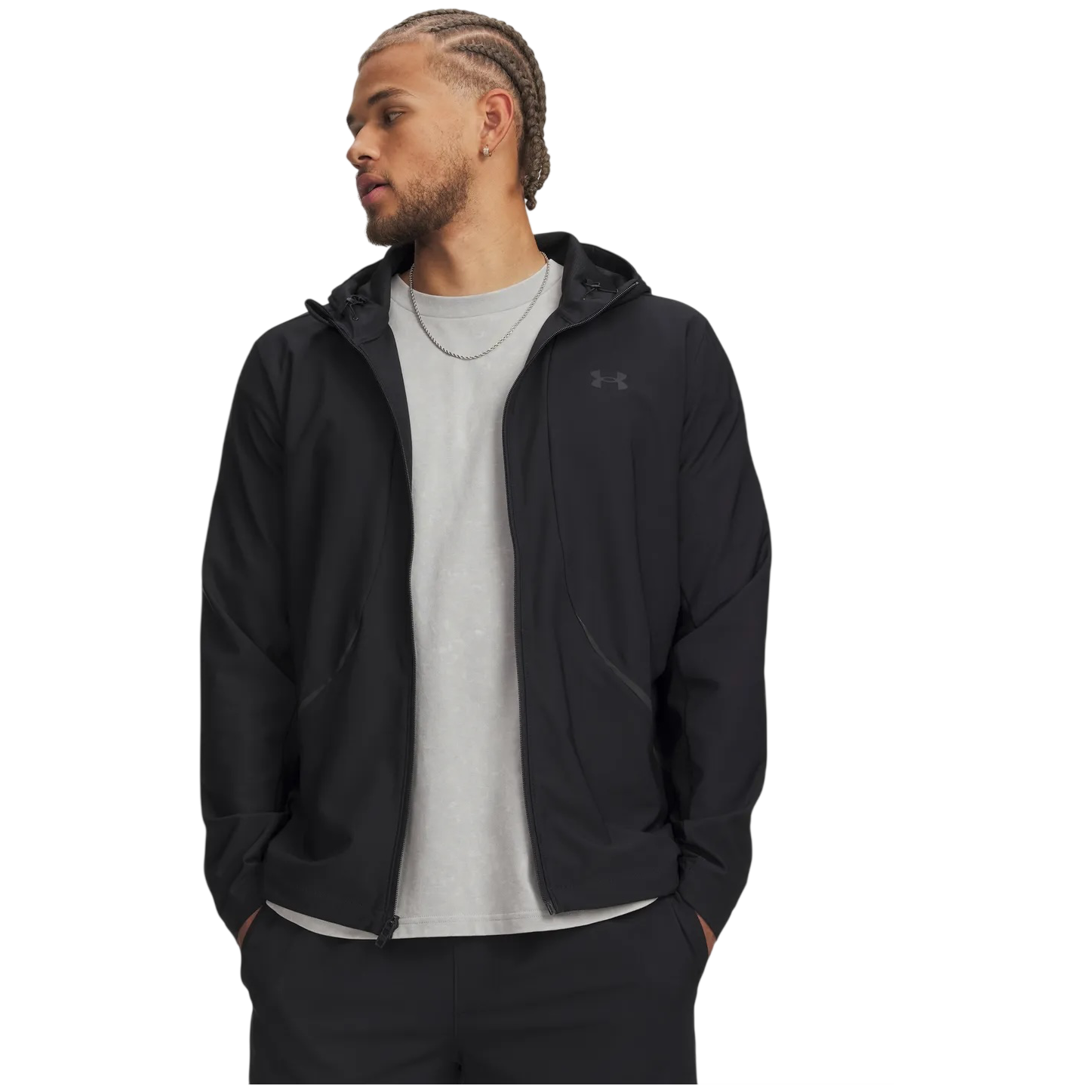 Kurtka męska Under Armour Unstoppable Woven Jacket Rozmiar: XXL / Kolor: czarny