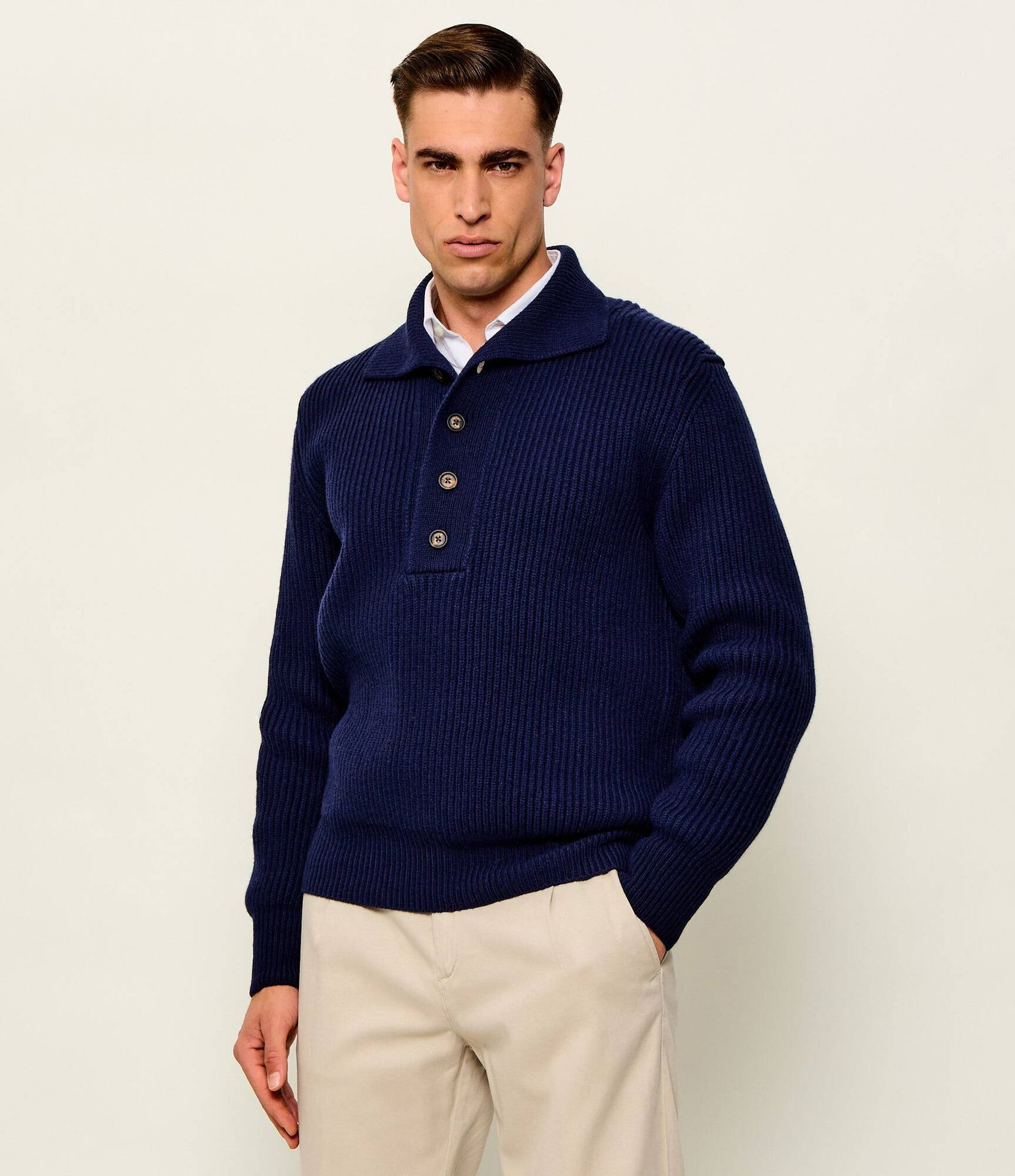 Eleventy Wełniany sweter Relaxed fit