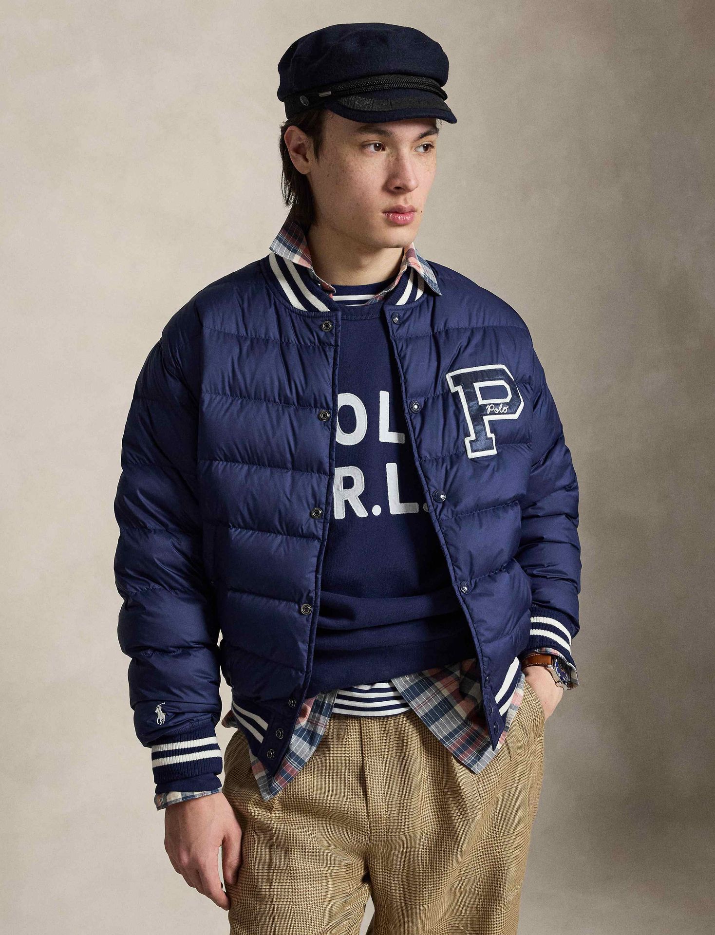 POLO RALPH LAUREN Puchowa kurtka bomber Regular Fit