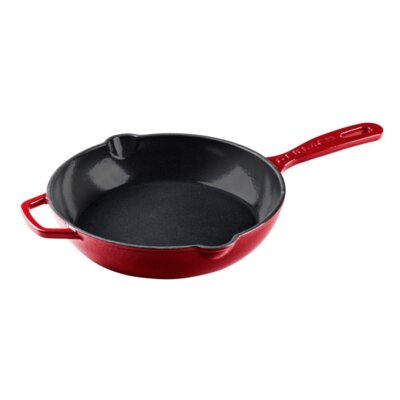 Patelnia żeliwna GERLACH Natur Iron 28 cm Bordowy