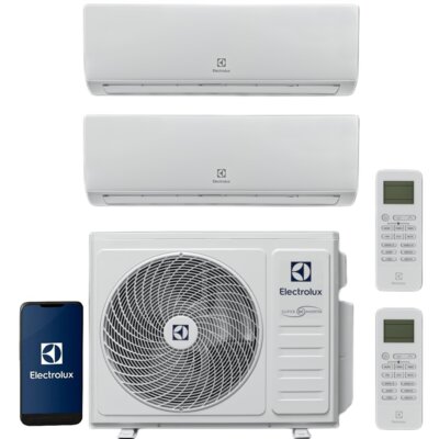ELECTROLUX Klimatyzator Multi Split, Pompa ciepła powietrze - powietrze EACO/I-18 FMI-2/N8 + 2 x EACS/I-09 HEFMI/N8 (2 pomieszczenia)
