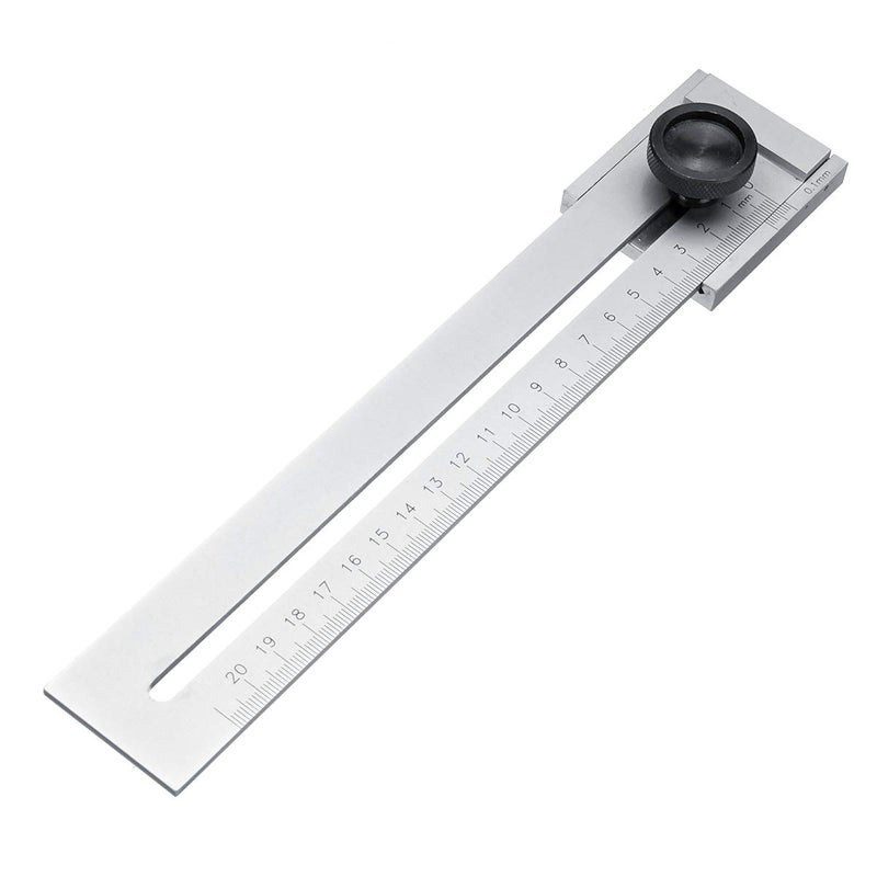 Wzorzec znakujący 0-200 mm/0-250 mm, narzędzie pomiarowe 0,1 mm, narzędzie kalibracyjne 0,1 mm, 200 mm