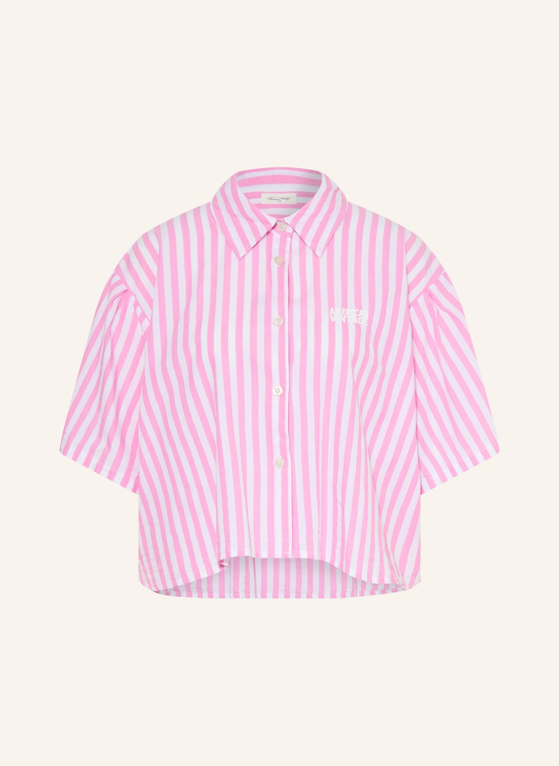 American Vintage Bluzka Koszulowa Vextown pink