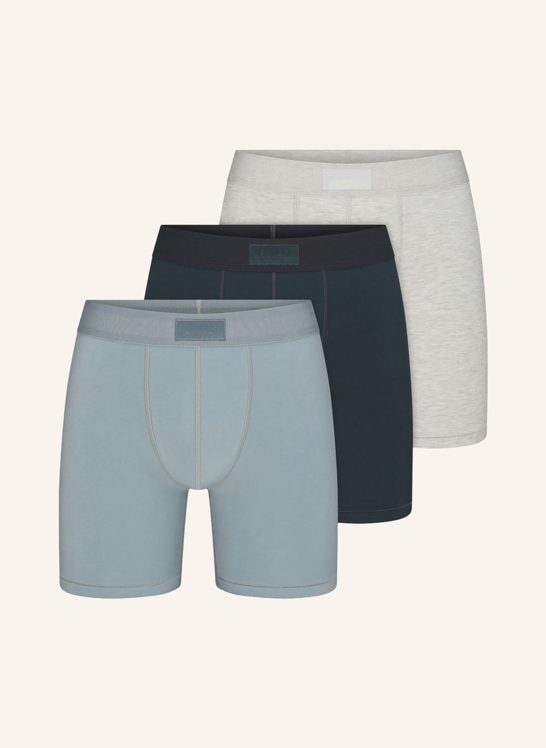 Skims Bokserki Skims Cotton, 3 Szt. grau