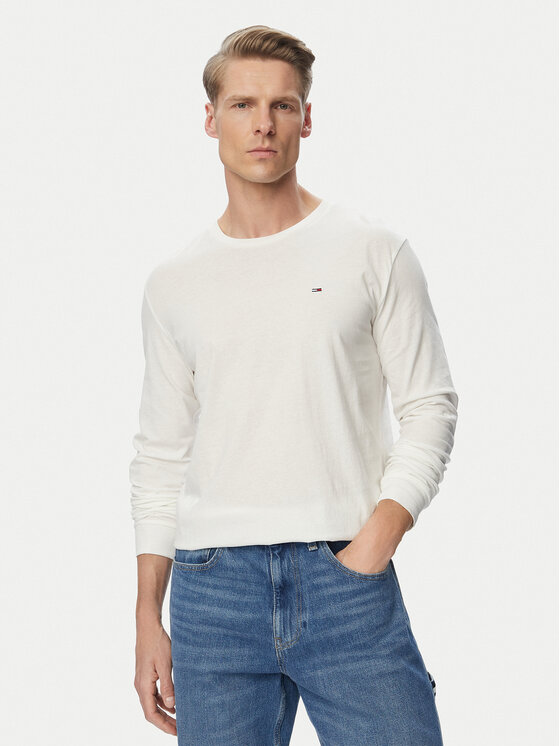 Tommy Jeans Komplet longsleeve DM0DM22148 Kolorowy Slim Fit