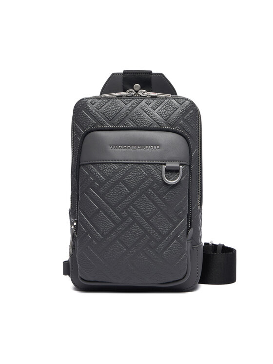 Tommy Hilfiger Saszetka Th Flag Slingpack AM0AM14430 Szary