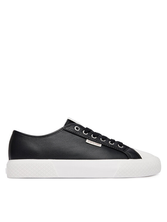 Calvin Klein Trampki Vulc Lace Up Low Lth HW0HW03077 Czarny