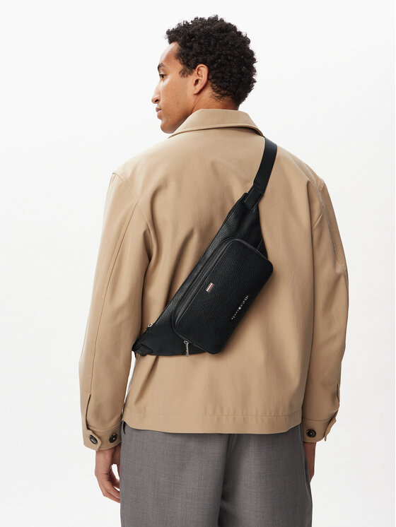 Tommy Hilfiger Nerka Th Central Bumbag AM0AM14437 Czarny