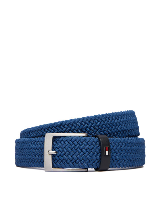Tommy Hilfiger Pasek Adan 3.5 Elastic AM0AM13824 Granatowy