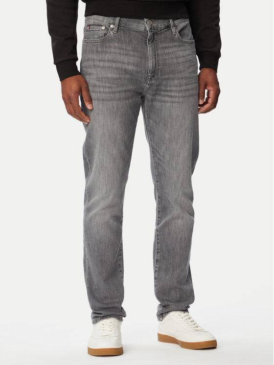 Tommy Hilfiger Jeansy Bleecker MW0MW44345 Szary Slim Fit