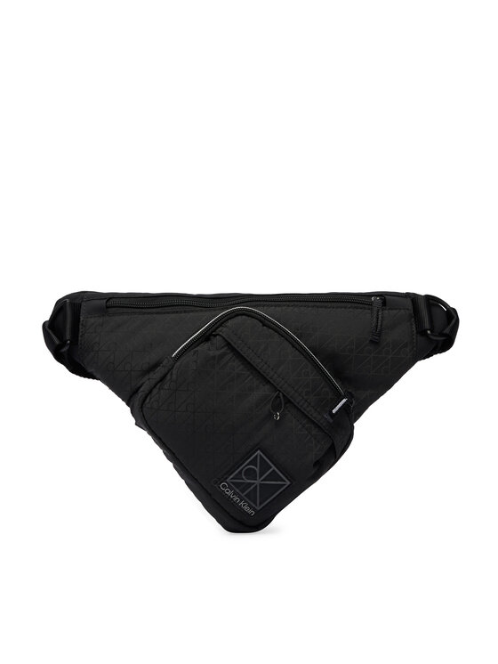 Calvin Klein Saszetka Utility Emblem Aop Crossbody LV04D3386G Czarny