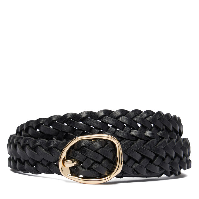 Pasek Tommy Hilfiger Th Sculpt 2.0 Woven AW0AW18696 Czarny